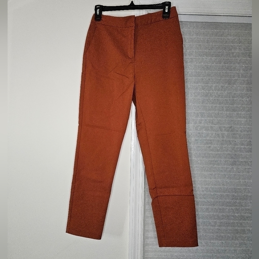 Forever 21 high waisted trousers in burnt orange size S